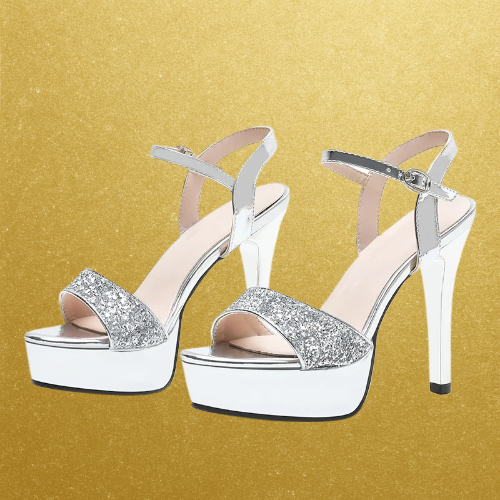 5in Sexy Glam Sequined Platform