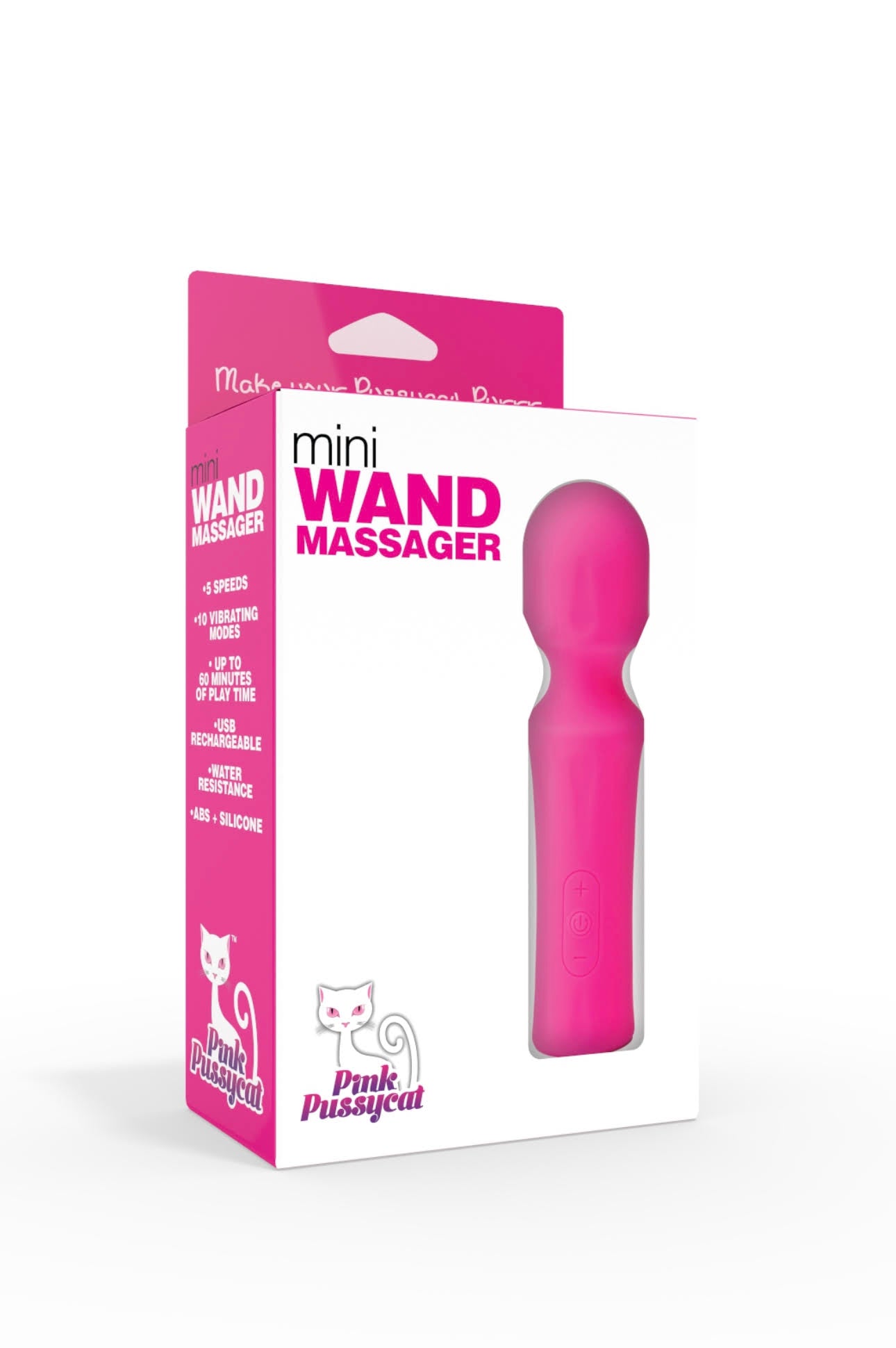PINK PUSSYCAT MINI WAND