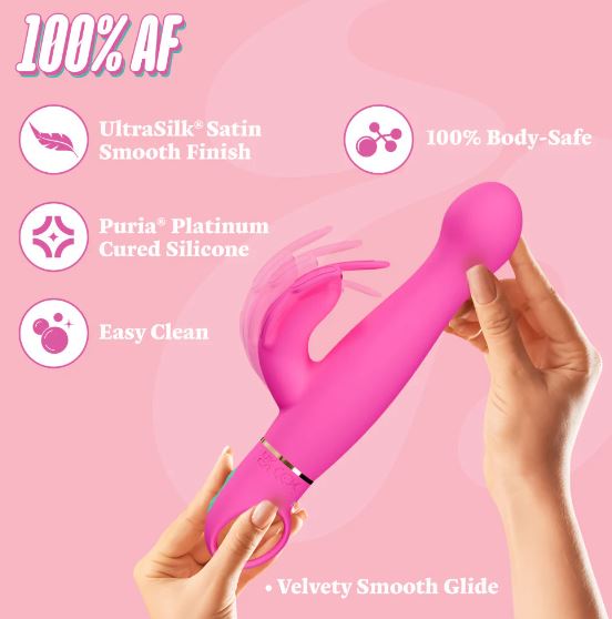ARIA NAUGHTY AF 2.0 VIBE PLUM RECHARGEABLE