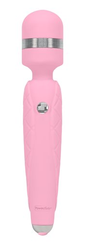 PILLOW TALK CHEEKY WAND W/SWAROVSKI CRYSTAL PINK