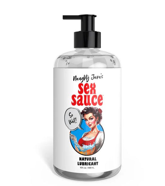 SS NAUGHTY JANES SEX SAUCE NATURAL LUBE 16 OZ