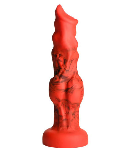 CREATURE COCKS FIRE HOUND SILICONE DILDO SMALL