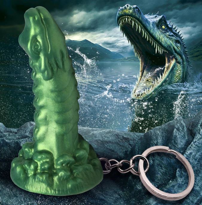 CREATURE COCKS COCKNESS MONSTER SILICONE KEYCHAIN
