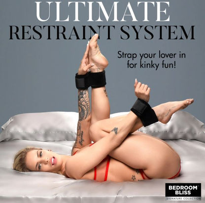 BEDROOM BLISS WRIST TO ANKLE RESTRAINTS