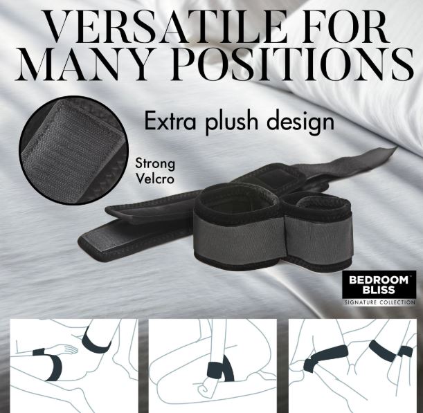 BEDROOM BLISS WRIST TO ANKLE RESTRAINTS