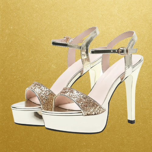 5in Sexy Glam Sequined Platform