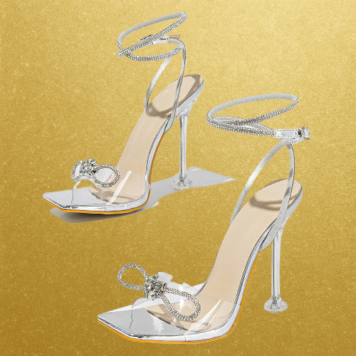 5in Sexy Glitter Wrapped Heels