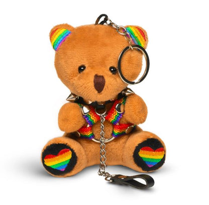 MASTER SERIES PRIDE BEAR KEYCHAIN
