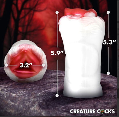CREATURE COCKS SNOW SHE-WOLF SILICONE STROKER