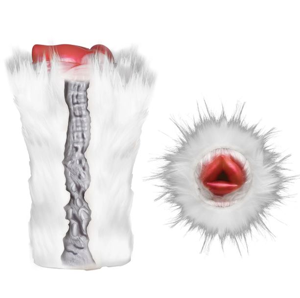 CREATURE COCKS SNOW SHE-WOLF SILICONE STROKER