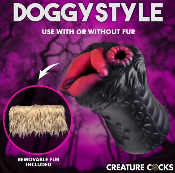 CREATURE COCKS SAVAGE SHE-WOLF SILICONE STROKER