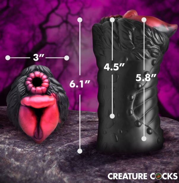 CREATURE COCKS SAVAGE SHE-WOLF SILICONE STROKER