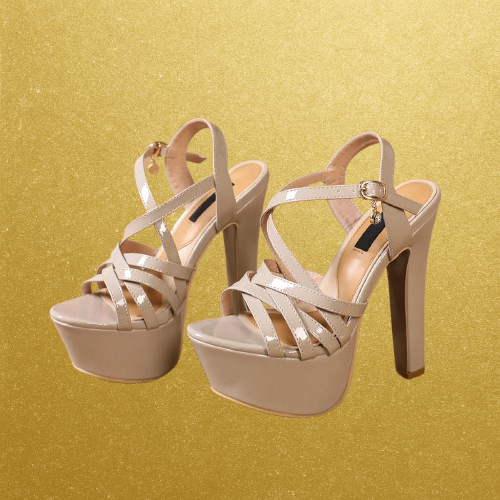 6in Strappy Chic Platform Heels