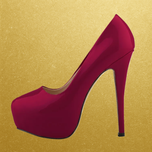 7in Rounded Toe Platform Heels  ~ Bold Colors for Every Mood