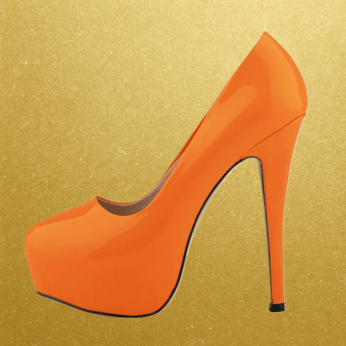 7in Rounded Toe Platform Heels  ~ Bold Colors for Every Mood