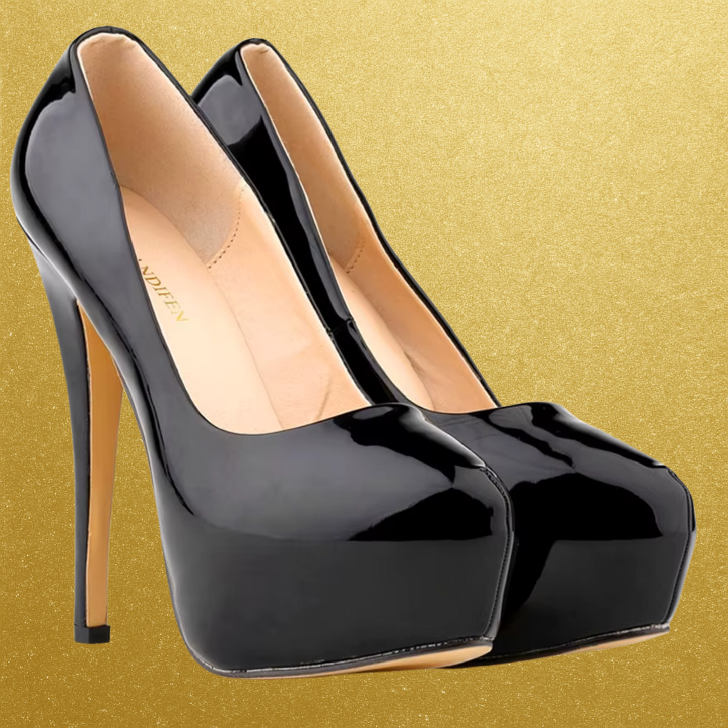 7in Rounded Toe  Platform Heels ~Neutrals