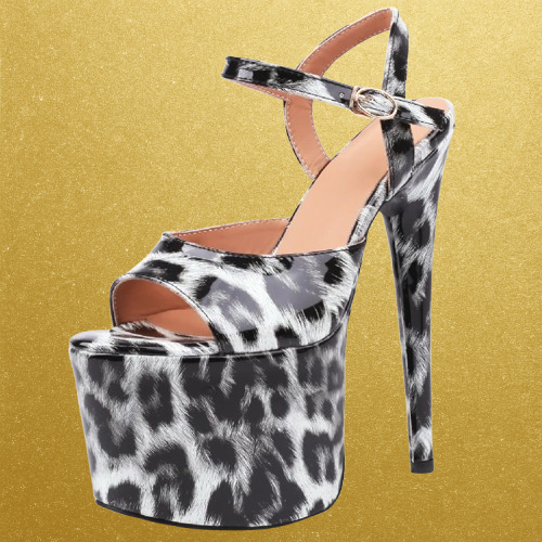 7in Sexy Print Platform Heels