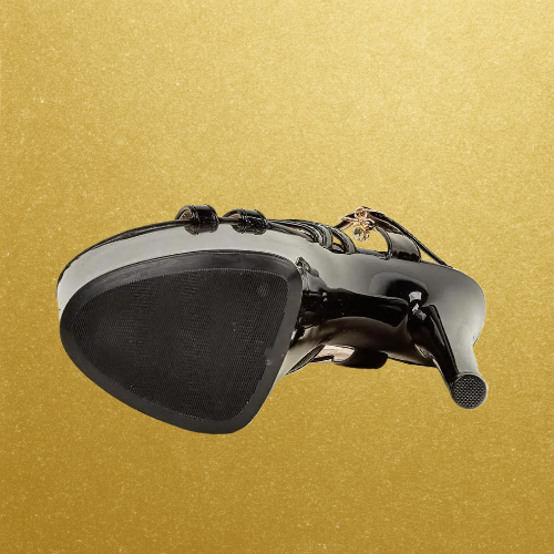 7in Strappy Peep Toe Platform Heels