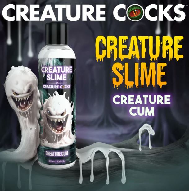 CREATURE COCKS CREATURE SLIME UNSCENTED CREATURE CUM LUBE 8OZ