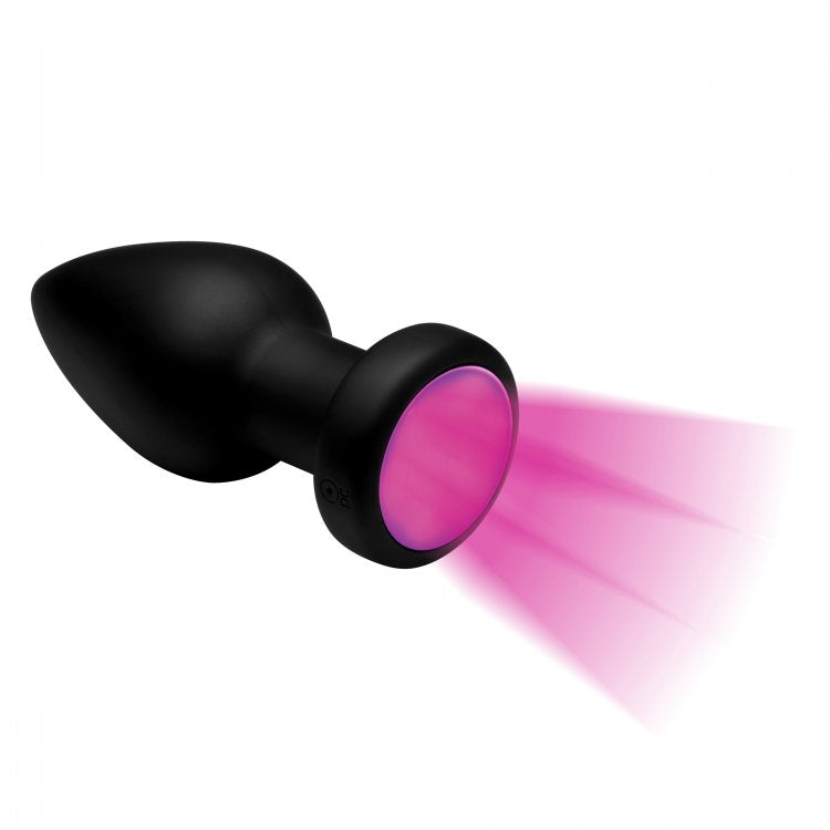 BOOTY SPARKS SILICONE LED PLUG VIBRATING LARGE