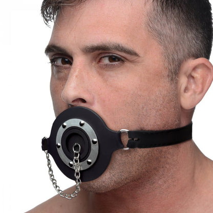 MASTER SERIES PIE HOLE SILICONE FEEDING GAG
