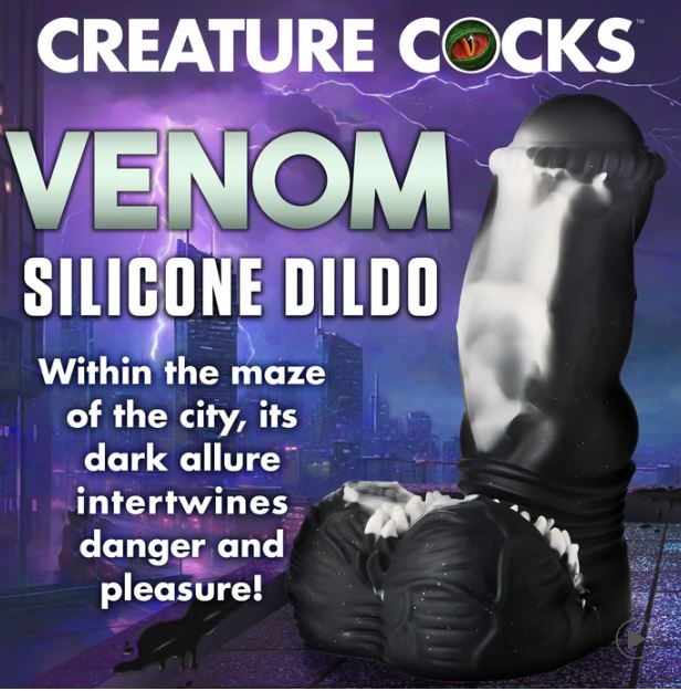CREATURE COCKS VENOM SILICONE DILDO