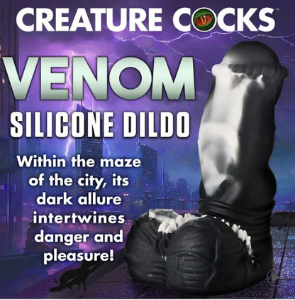 CREATURE COCKS VENOM SILICONE DILDO