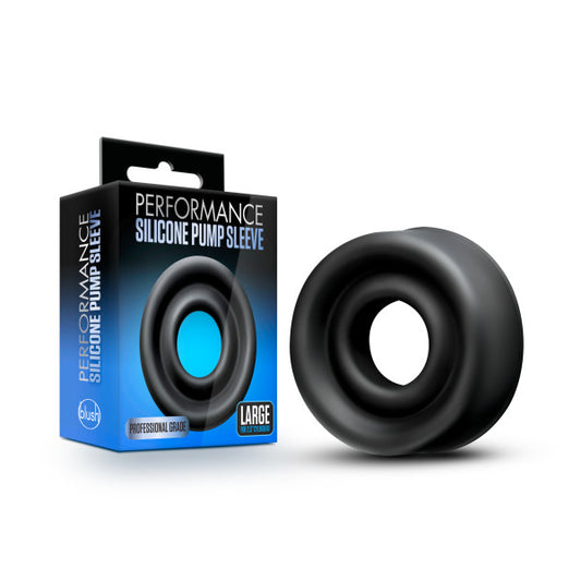 PERFORMANCE SILICONE PUMP SLEEVE LARGE BLACK
