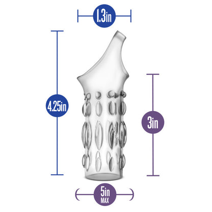 PERFORMANCE STUDDED SLEEVE RING CLEAR