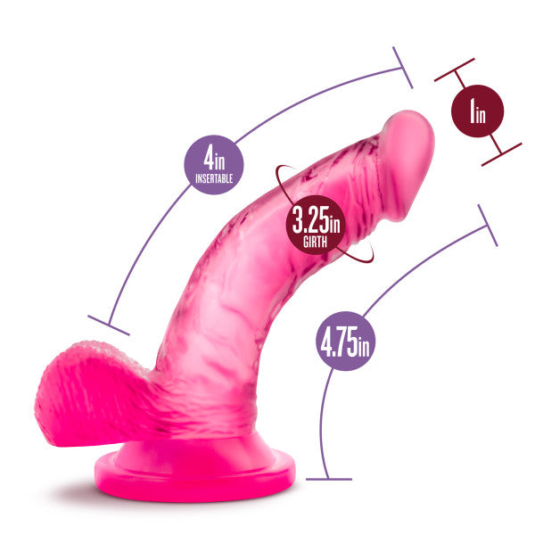 NATURALLY YOURS 4 MINI COCK PINK "