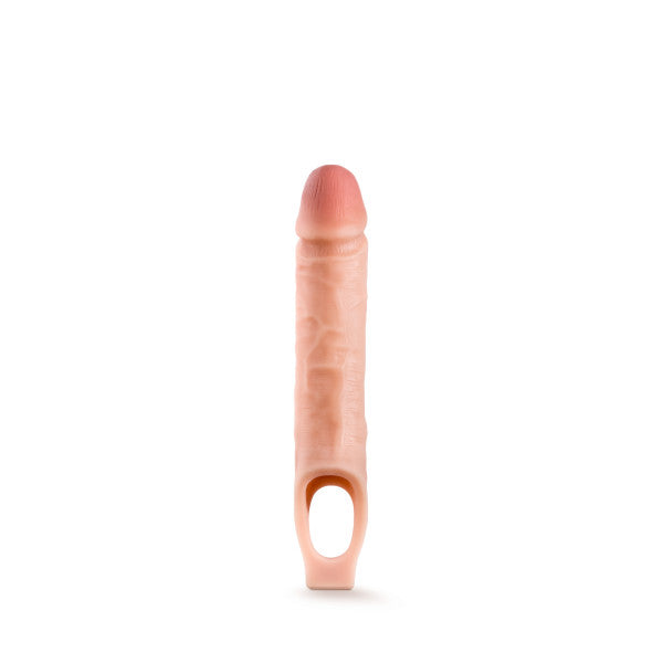 PERFORMANCE 10IN COCK SHEATH PENIS EXTENDER VANILLA