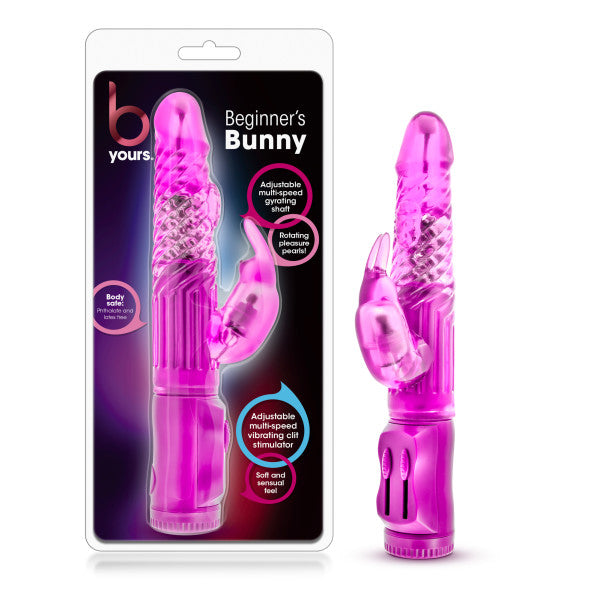 B YOURS BEGINNER'S BUNNY PINK RABBIT VIBRATOR