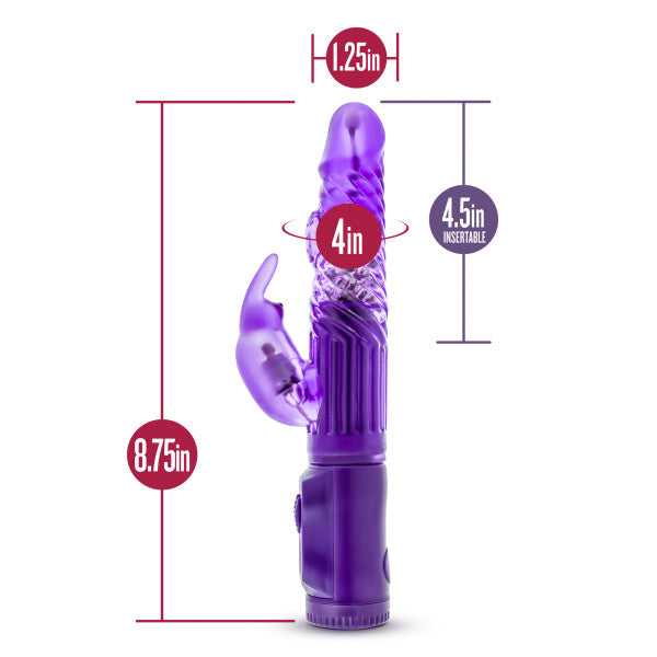 B YOURS BEGINNER'S BUNNY PURPLE RABBIT VIBRATOR