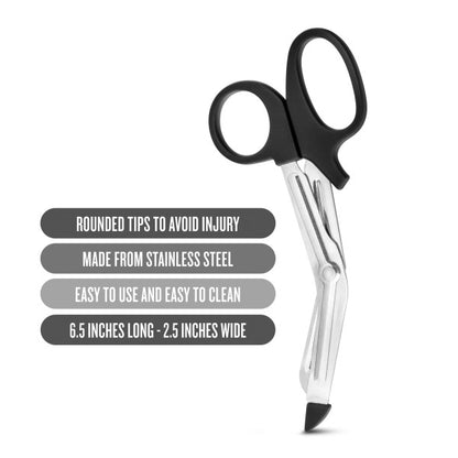 TEMPTASIA SAFETY SCISSORS BLACK