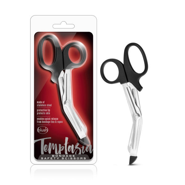 TEMPTASIA SAFETY SCISSORS BLACK