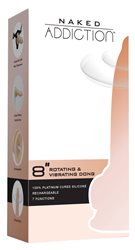 NAKED ADDICTION ROTATING & VIBRATING DONG
