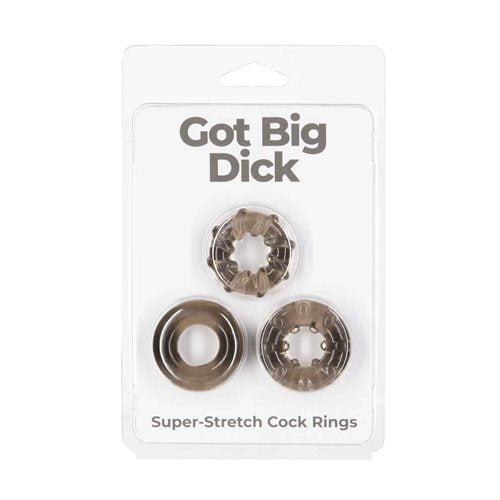 GOT BIG DICK 3PK RINGS