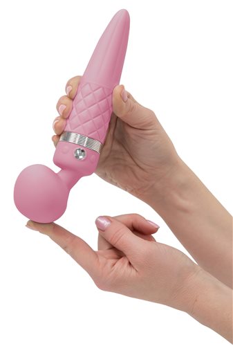 PILLOW TALK SULTRY ROTATING WAND PINK
