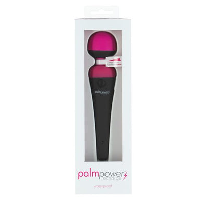 PALM POWER MASSAGER FUSCHIA RECHARGEABLE WATERPROOF