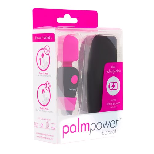 PALM POWER POCKET MASSAGER FUCHSIA
