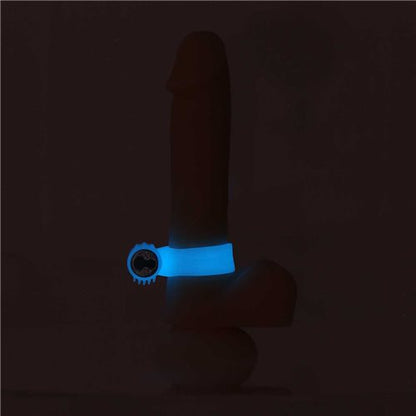 POWER BULLET COSMIC COCK RING W/ BULLET GLOW IN THE DARK