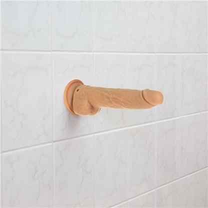 NAKED ADDICTION 9IN CARAMEL THRUSTING DONG W/ REMOTE