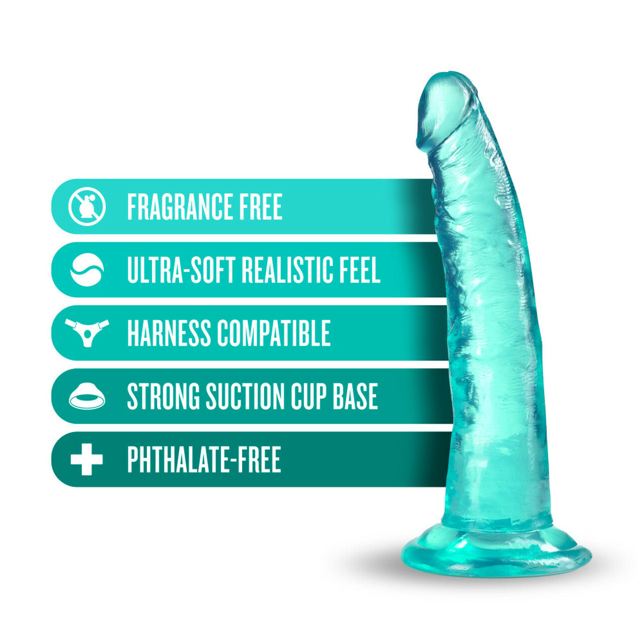 B YOURS PLUS LUST N THRUST TEAL