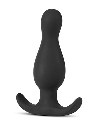 ANAL ADVENTURES PLATINUM CURVE PLUG BLACK