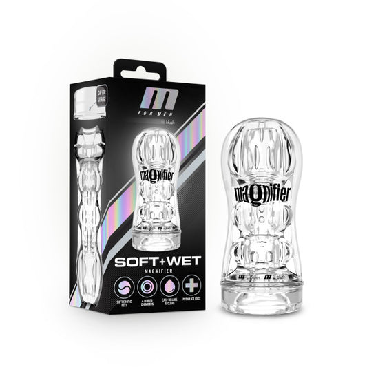 M FOR MEN SOFT & WET MAGNIFIER CLEAR
