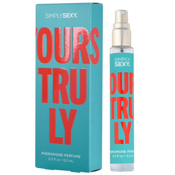 SIMPLY SEXY PHEROMONE PERFUME YOURS TRULY .3 FL OZ