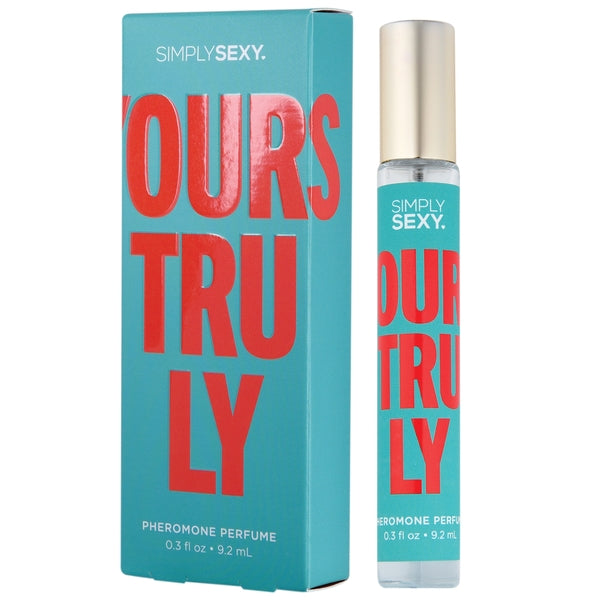 SIMPLY SEXY PHEROMONE PERFUME YOURS TRULY .3 FL OZ