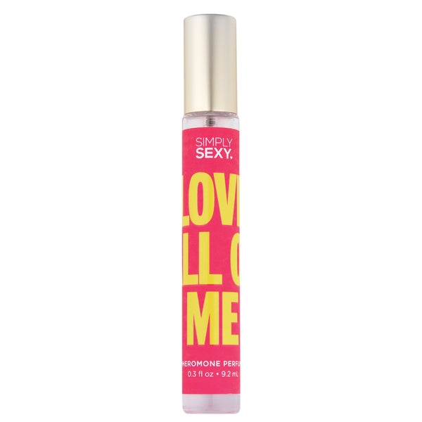 SIMPLY SEXY PHEROMONE PERFUME LOVE ALL OF ME .3 FL OZ