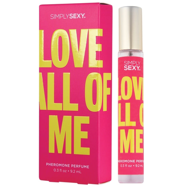 SIMPLY SEXY PHEROMONE PERFUME LOVE ALL OF ME .3 FL OZ