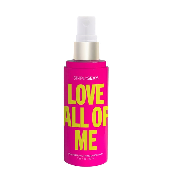 SIMPLY SEXY PHEROMONE BODY MIST LOVE ALL OF ME 3.35 FL OZ